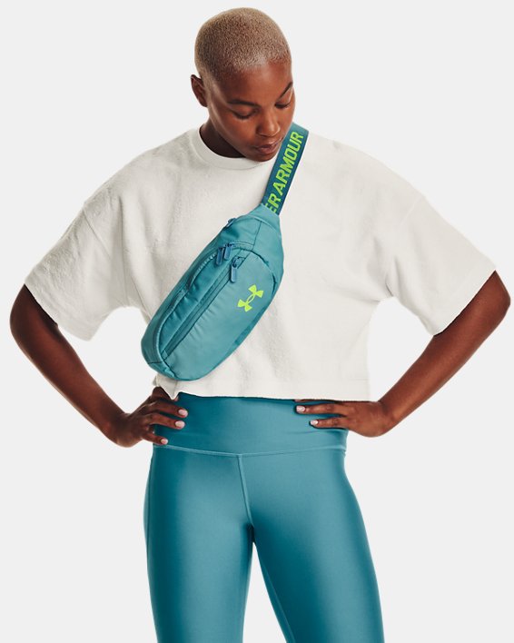 UA Flex Waist Bag in Blue image number 6